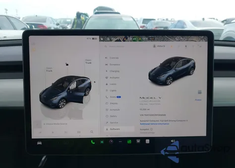2024 Tesla Model Y Long Range Dual Motor All-Wheel Drive from USA, damaged, VIN 7SAYGDEE2RF069588
